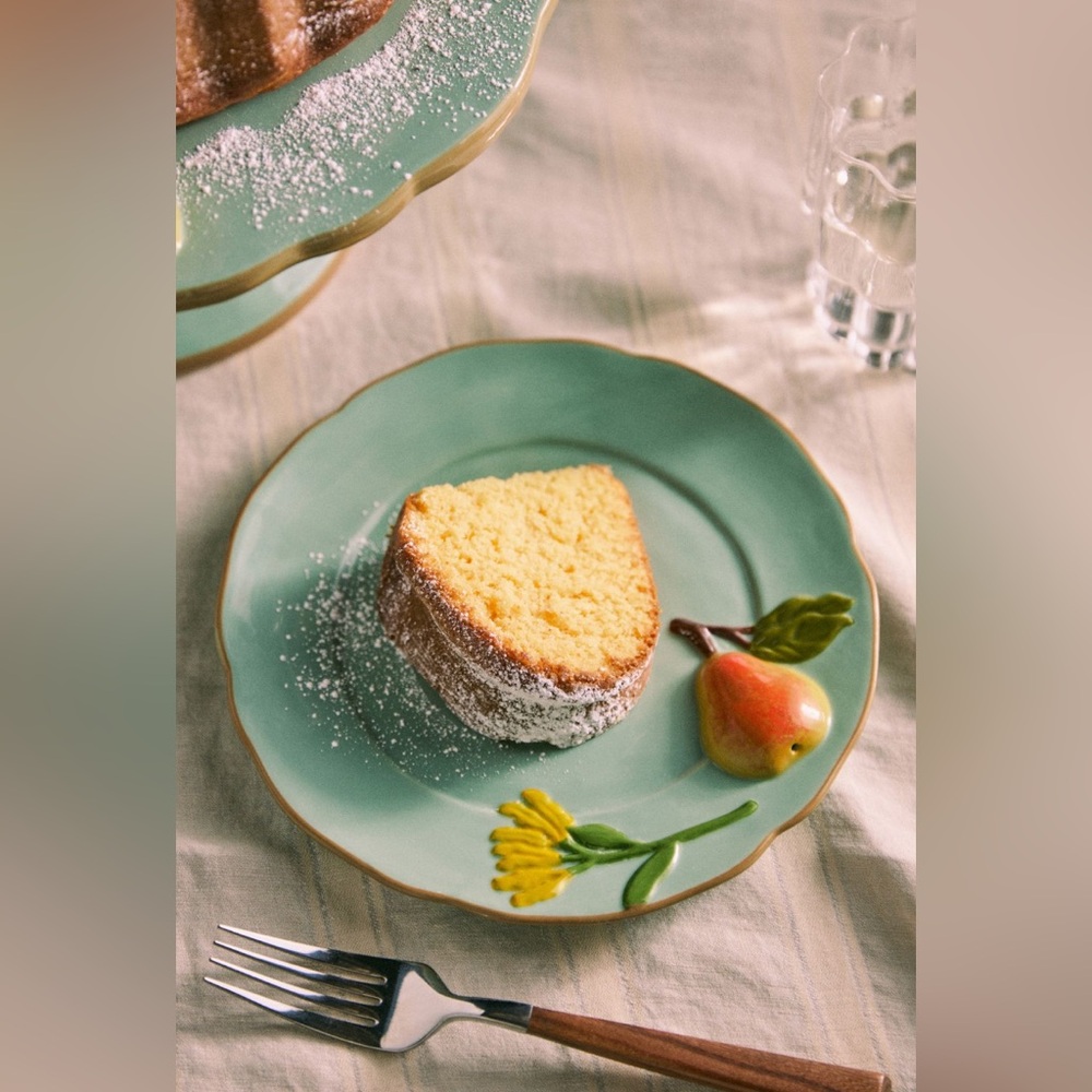 Anthropologie The Faye Icon Stoneware Dessert Plate: Fall Edition